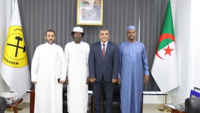 وفد تشادي رفيع المستوى يزور مجمع سونارم لتعزيز الشراكة في القطاع المنجمي