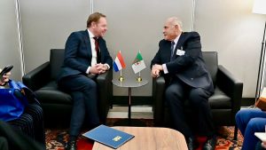 وزير الخارجية أحمد عطاف خلال لقاءاته الثنائية في نيويورك