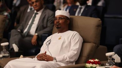 الرئيس التشادي محمد إدريس ديبي إيتنو يلقي كلمة خلال معرض التجارة البينية الإفريقية 2025 بالجزائر