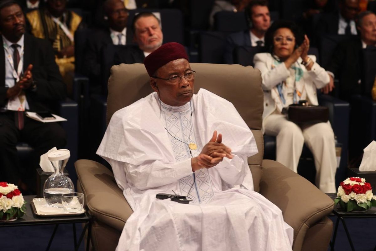 محمدو يوسوفو يلقي كلمة خلال معرض التجارة البينية الإفريقية IATF 2025 بالجزائر