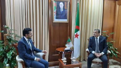 عرقاب يستقبل الرئيس المدير العام لشركة "مِداد للطاقة"