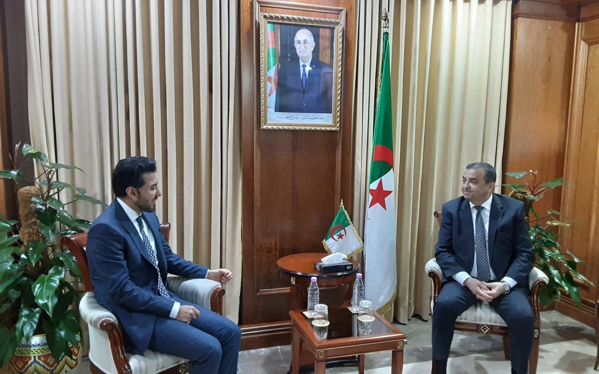 عرقاب يستقبل الرئيس المدير العام لشركة "مِداد للطاقة"