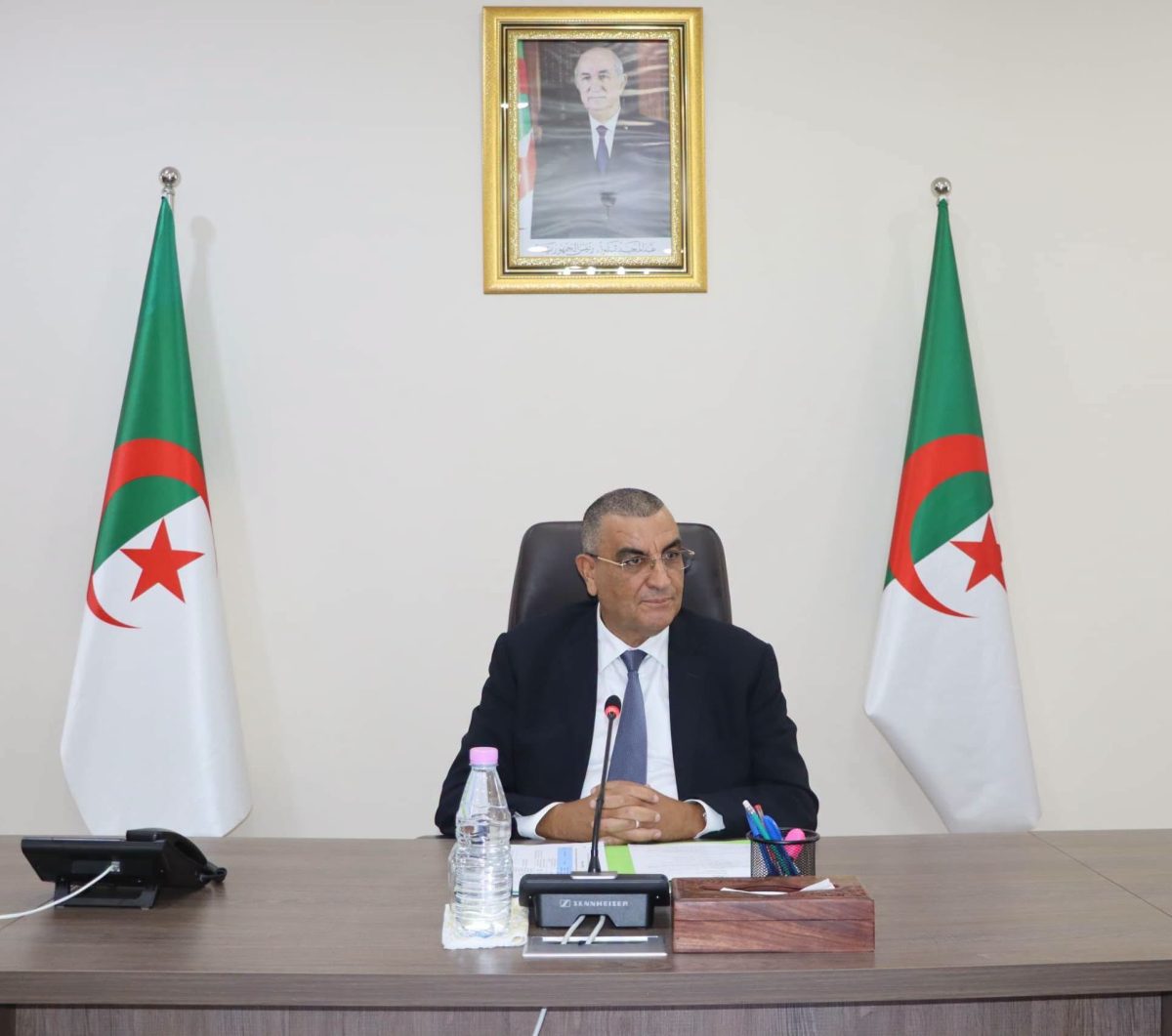 جلاوي يتابع إجراءات إطلاق مشروع خط السكة الحديدية الأغواط-غرداية-المنيعة