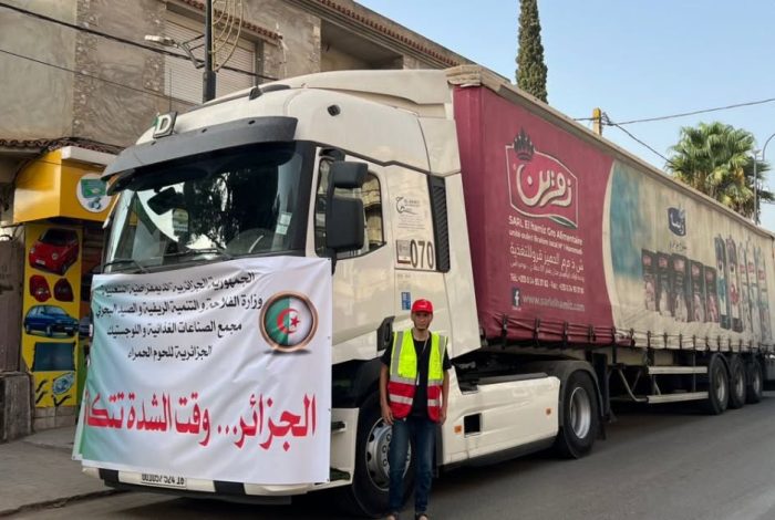 الشركة الجزائرية للحوم تطلق قافلة تضامنية لفائدة المتضررين من الحرائق
