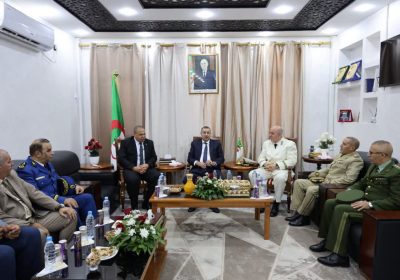 سعيود يحل بالعريشة للإشراف على تنصيب الوالي الجديد