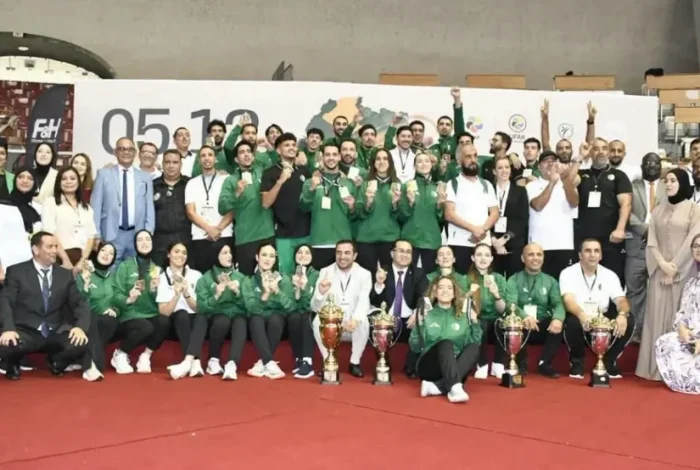 المنتخب الجزائري للكاراتي دو يحتل المركز الثاني إفريقيا ويضمن تأهله لكأس العالم بالصين