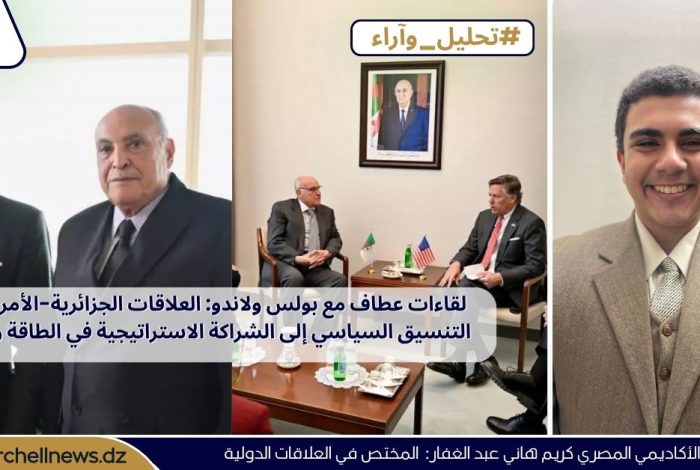 قراءة تحليلية خاصة بشرشال نيوز بقلم:كريم هاني عبد الغفار باحث في العلاقات الدولية والدراسات الاستراتيجية