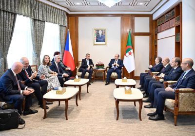 الوزير الأول يجري محادثات ثنائية مع نظيره التشيكي