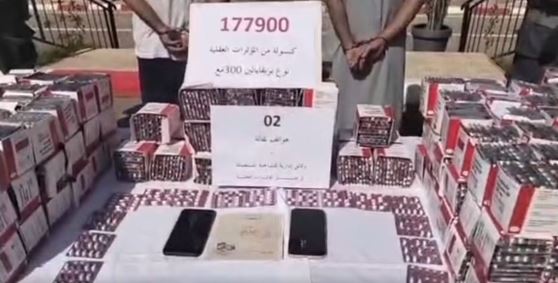 توقيف شخصين وحجز قرابة 178 ألف كبسولة من المؤثرات العقلية بعين الدفلى