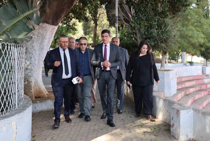 رابحي يعاين أشغال تهيئة عدد من المسابح الكبرى بالعاصمة